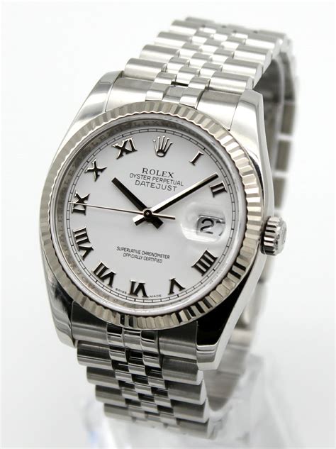 steel datejust rolex